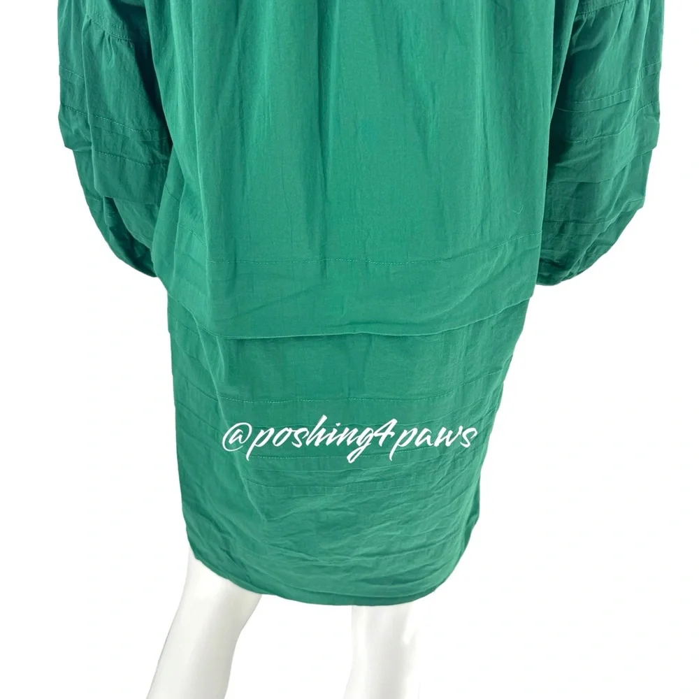 Pomander Place | New Palm Green Chelsea Mini Dress Size L - Picture 9 of 11